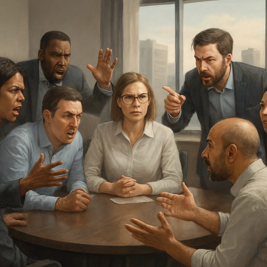 Работа с конфликтной аудиторией